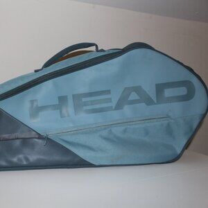 Head Tour Team S Small Racquet Cyan Blue Tennis Bag Navy